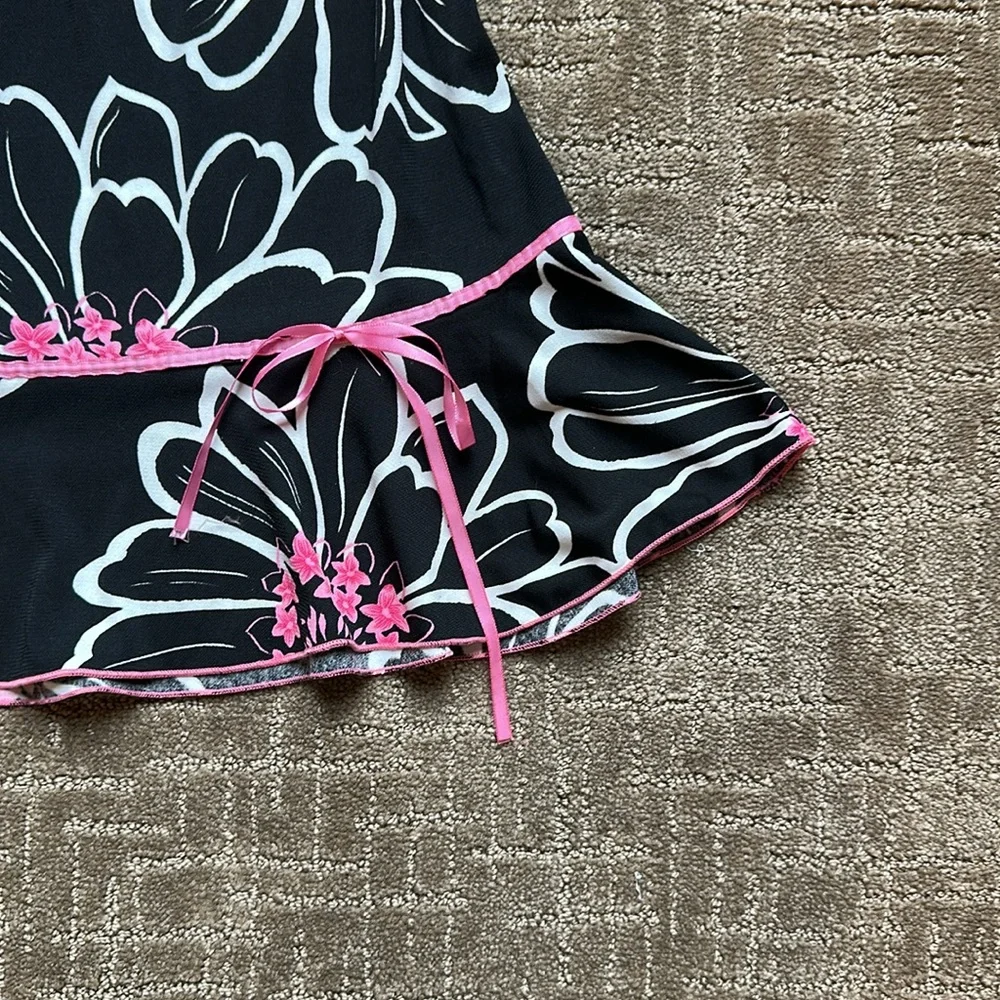 NWT Vintage Floral Mini Skirt - Picture 2 of 4